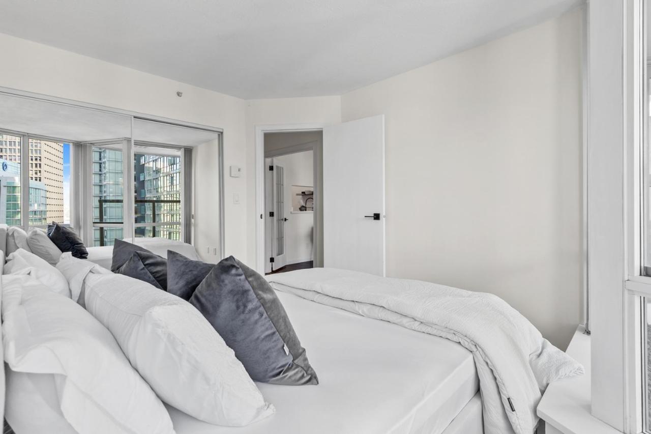Downtown Luxury 1Br Coal Harbour Apartment Vancouver Exterior foto