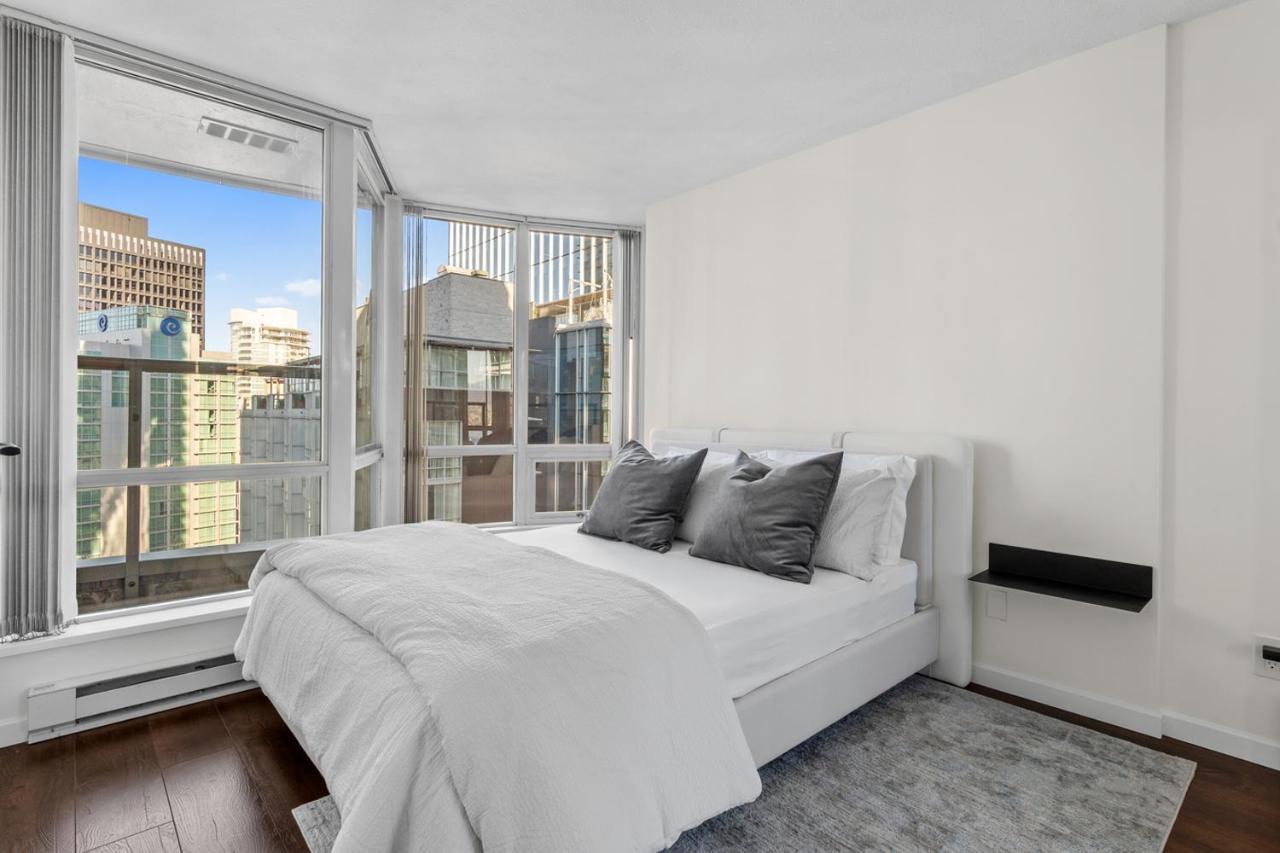 Downtown Luxury 1Br Coal Harbour Apartment Vancouver Exterior foto